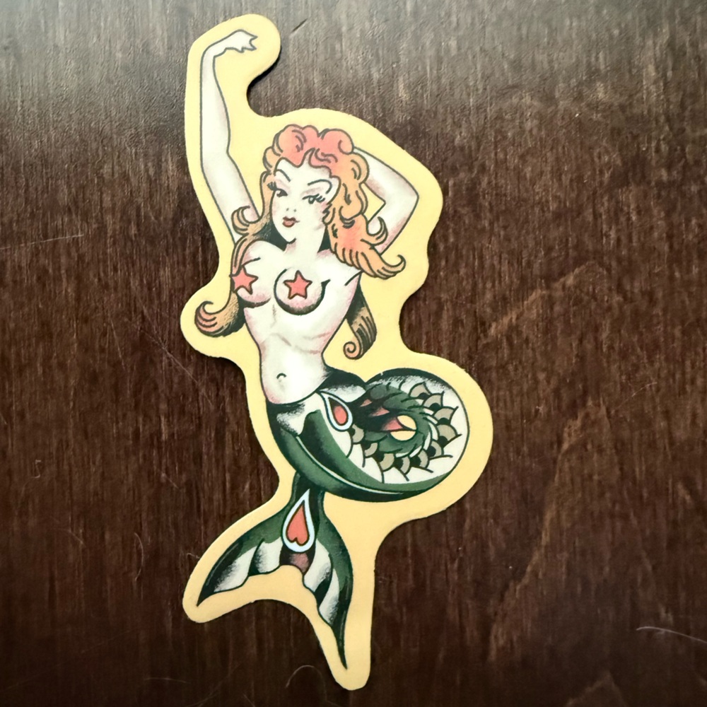 🎀10 for $10🎀 New Vinyl Sticker Pin Up Girl Tattoo Sailor Flapper Mermaid…